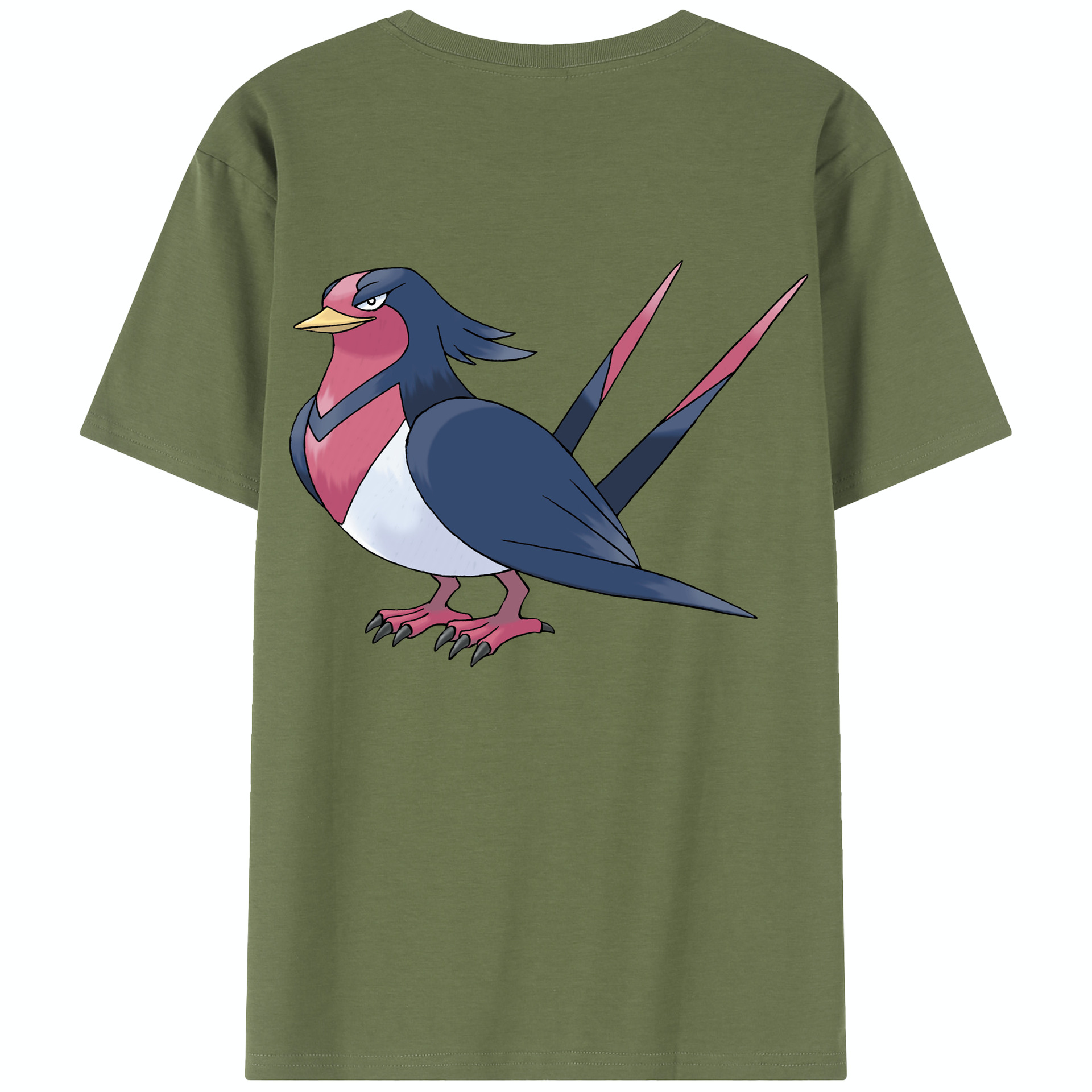 （画像用） ポケットモンスター Pokémon 綿100％半袖Tシャツ（背面プリント）